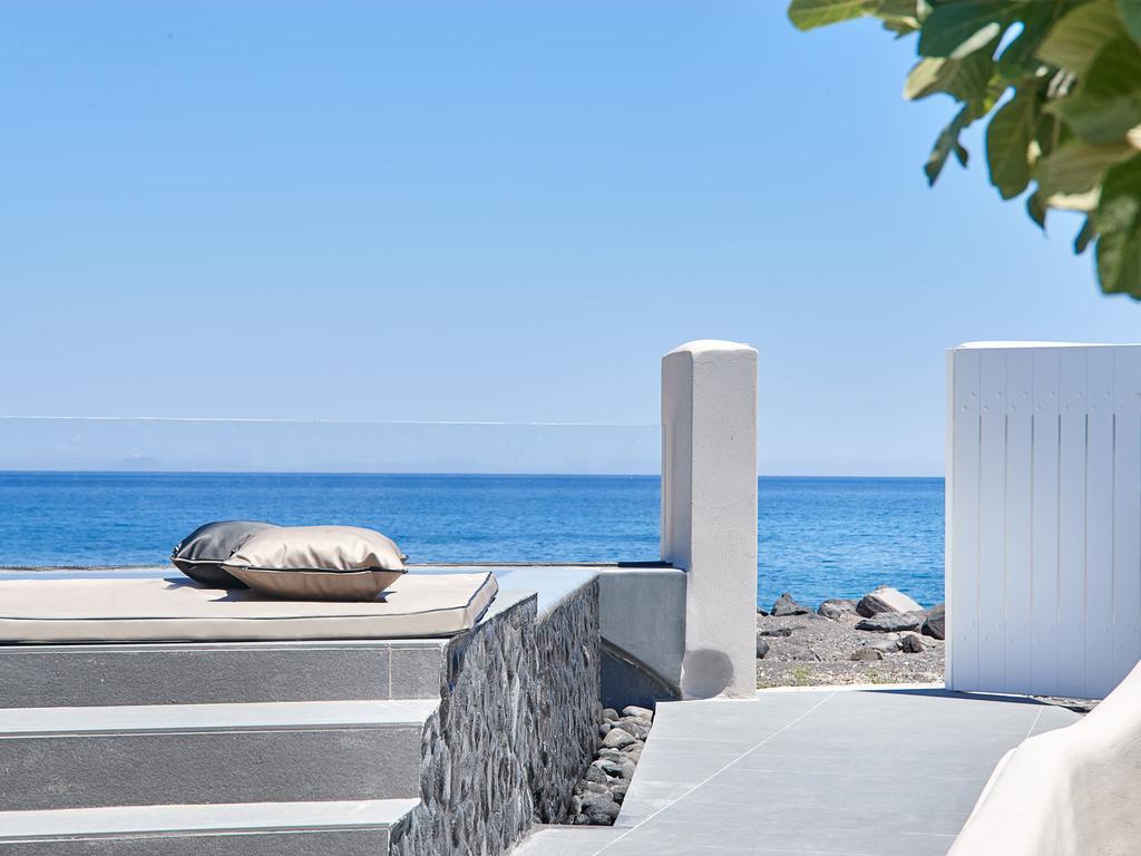 Kamári Incognito Beach Villa Santorini מראה חיצוני תמונה