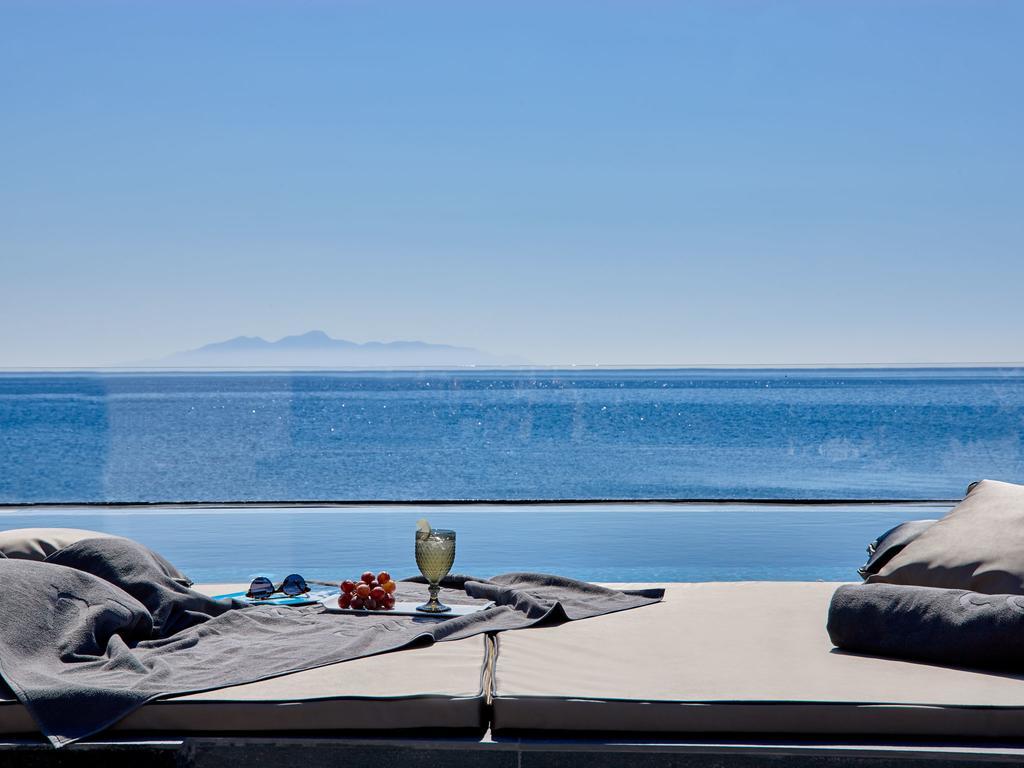 Kamári Incognito Beach Villa Santorini מראה חיצוני תמונה