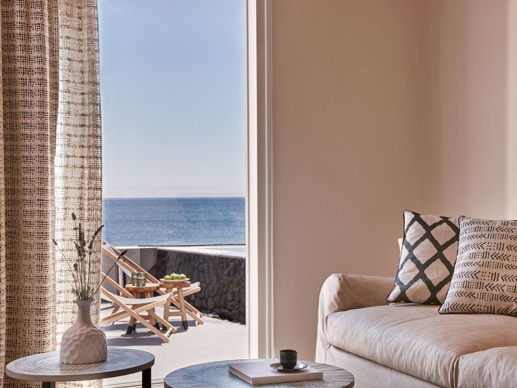Kamári Incognito Beach Villa Santorini מראה חיצוני תמונה